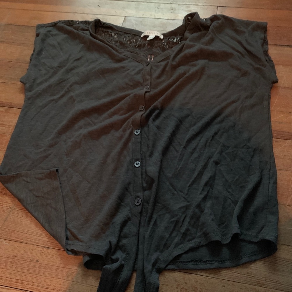 aeropostale short sleeve button up